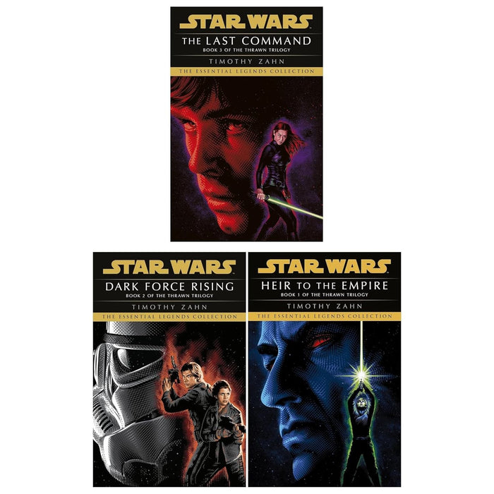 Star Wars: Essential Legends Collection Thrawn Trilogy Books Set By Timothy Zahn