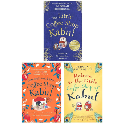 The Little Coffee Shop of Kabul Series 3 Books Collection Set - The Book Bundle