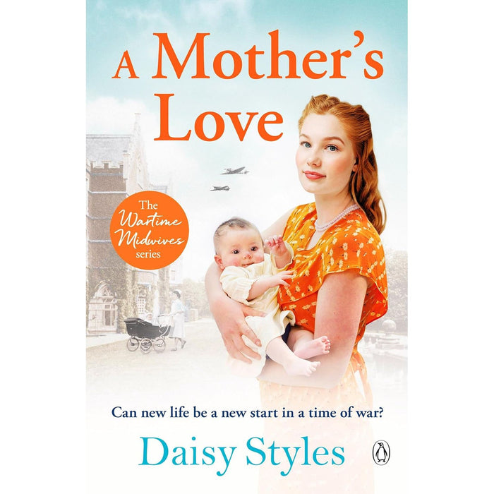 Daisy Styles Collection 8 Books Set (The Wartime Midwives, Home Fires and Spitfires)