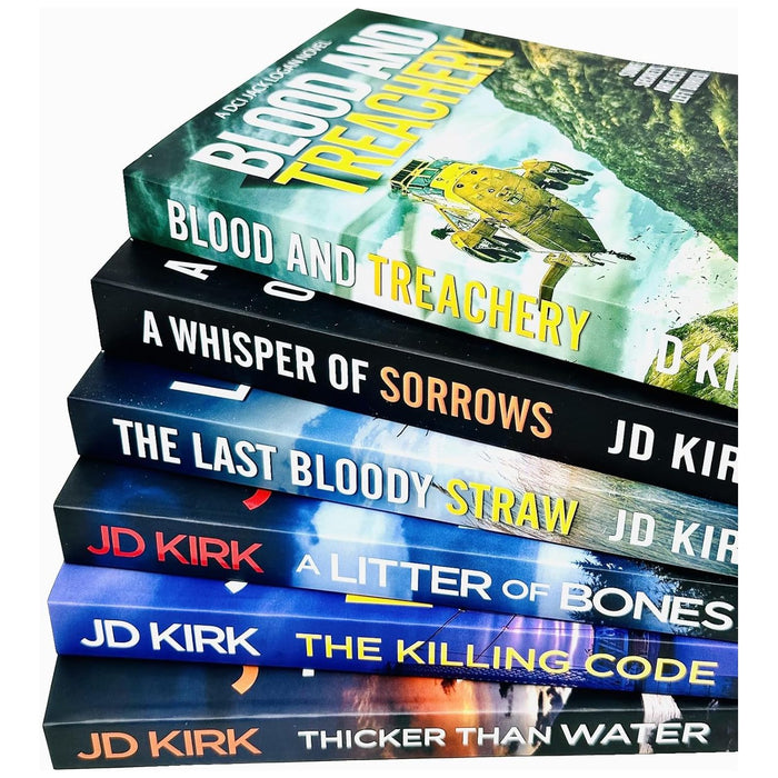 DCI Logan Crime Thrillers 1-12 Books Collection Set By JD Kirk