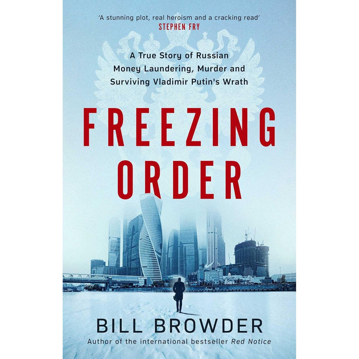 Freezing Order & Red Notice 2 Books Set By Bill Browder