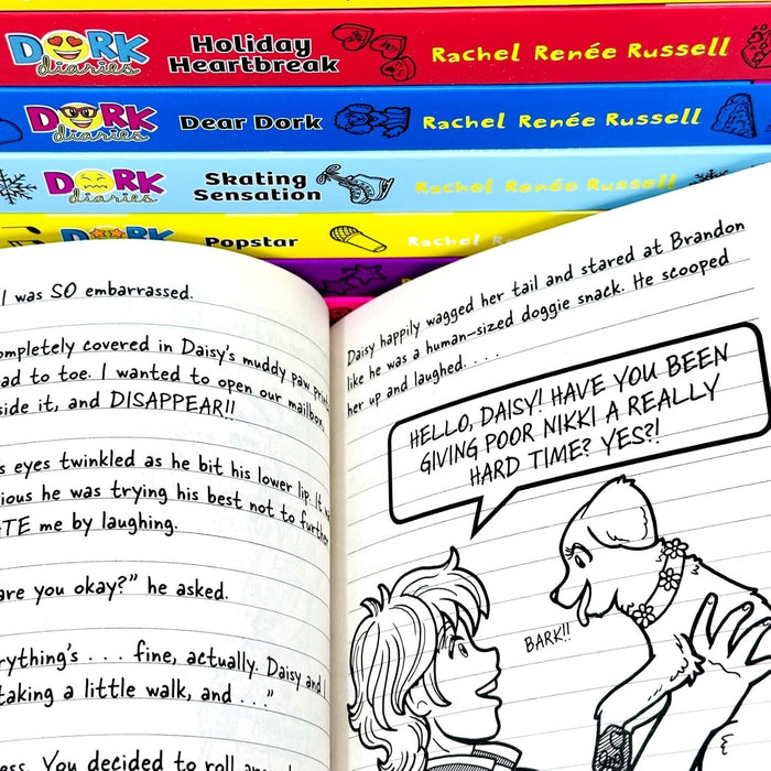 Dork Diaries Books 1 - 12 Collection Set by Rachel Renee Russell