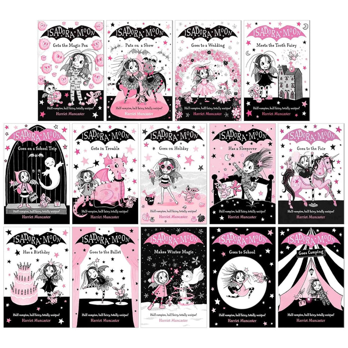 Isadora Moon By Harriet Muncaster 14 Books Collection (Isadora Moon Goes Camping)