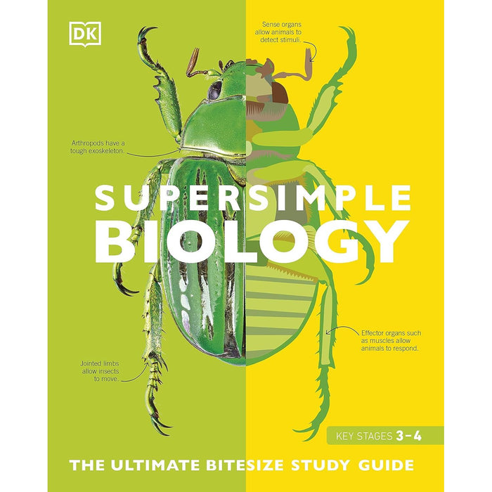 Super Simple Biology: The Ultimate Bitesize Study Guide by DK - The Book Bundle