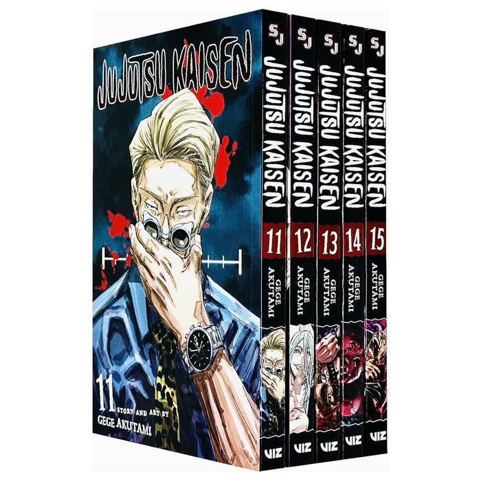 Jujutsu Kaisen Series Vol 11-15: 5 Books Collection Set By Gege Akutami