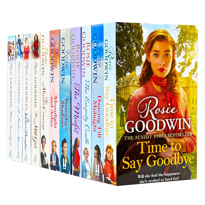 Rosie Goodwin 11 Books Collection Set (Dancing Till Midnight, Yesterday's Shadows)