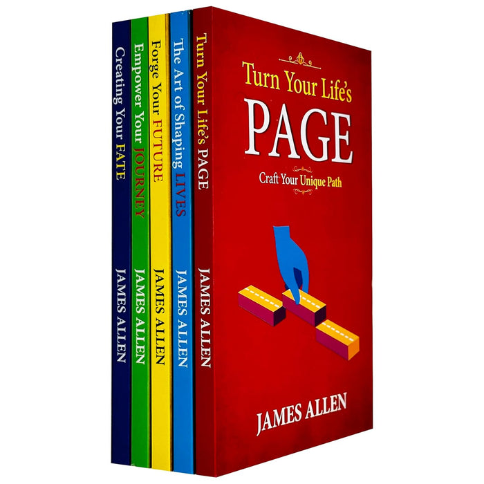 James Allen Collection 5 Books Set (Turn Your Life’s Page, The Art Of Shaping Lives)