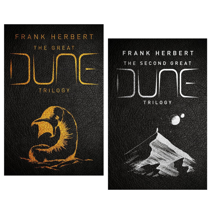 The Complete Dune Collection 2 Books Set (The Great Dune Trilogy and The Second Great Dune Trilogy)