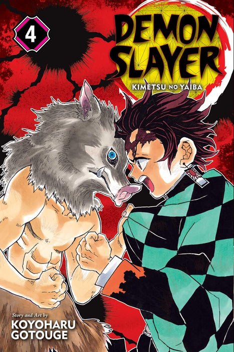 Demon Slayer: Kimetsu no Yaiba, Vol. 4 (Volume 4): Robust Blade