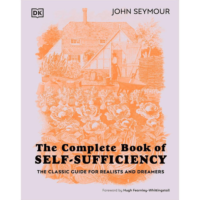 The New Complete Book of Self-Sufficiency By John Seymour & The Maths Book Big Ideas Simply Explained By DK 2 Books Collection Set