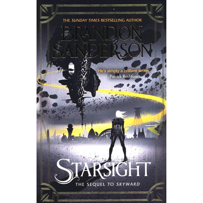 Brandon Sanderson Skyward Series 2 Books Collection Set (Skyward Claim the Stars, Starsight The Sequel to Skyward)