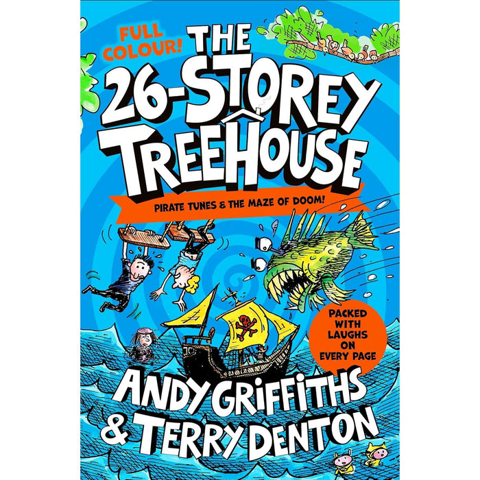 The 39-Storey Treehouse , The 13-Storey Treehouse & The 26-Storey Treehouse By Andy Griffiths and Terry Denton 3 Books Set