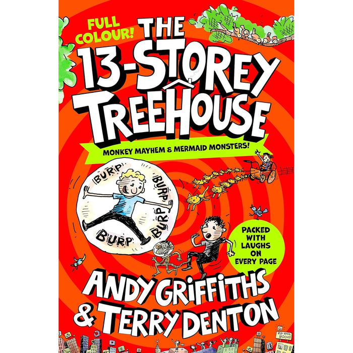 The 39-Storey Treehouse , The 13-Storey Treehouse & The 26-Storey Treehouse By Andy Griffiths and Terry Denton 3 Books Set