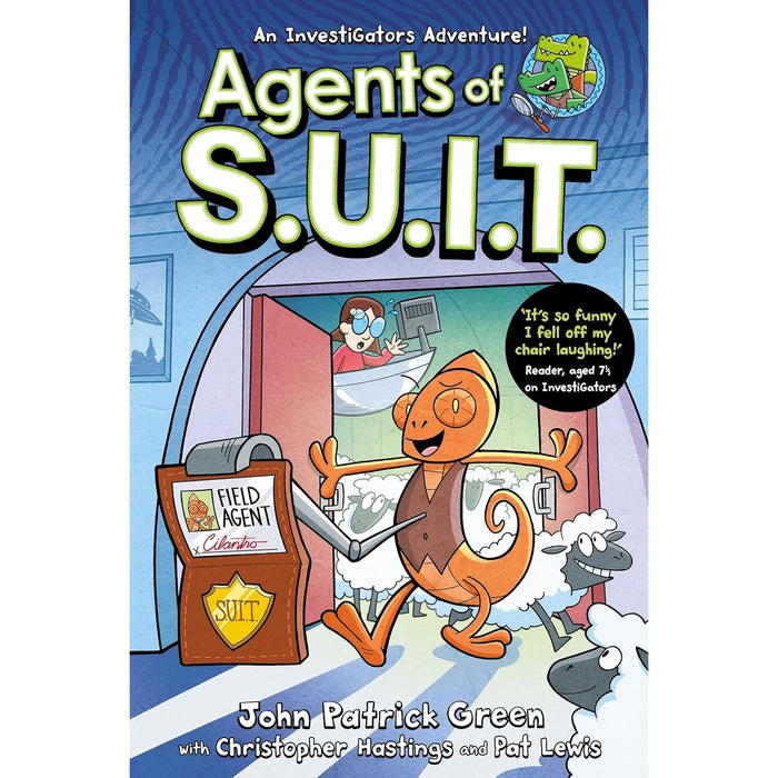 Agents of S.U.I.T.Series 2 Books Set By  John Patrick Green ( A Laugh-Out-Loud & From Badger to Worse)