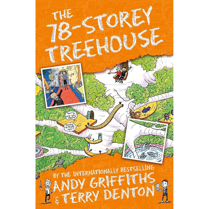 The Treehouse Storey Series 12 Books Collection Set by Andy Griffiths & Terry Denton