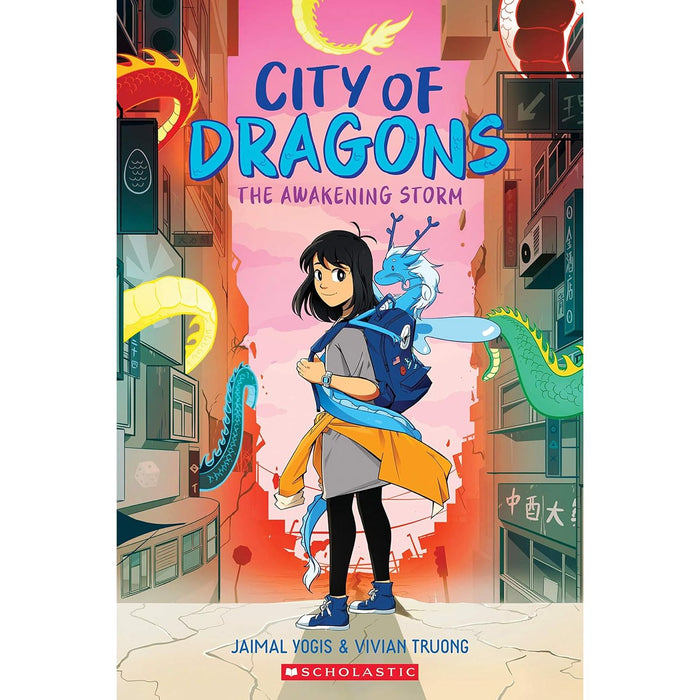 City of Dragons Series By  Jaimal Yogis (The Awakening Storm & Rise of the Shadowfire)