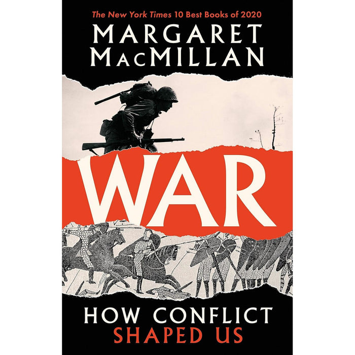 War: Bob Woodward, War: How Conflict Shaped Us, Born For War  3 Books Set (HB)