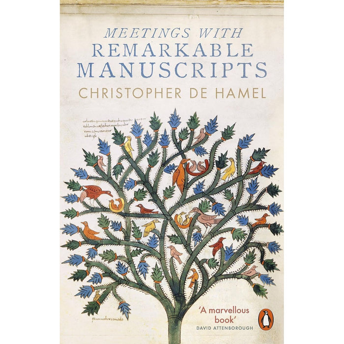 Christopher de Hamel  2 Books Set (The Posthumous Papers of the Manuscripts Club (HB), Meetings with Remarkable Manuscripts)