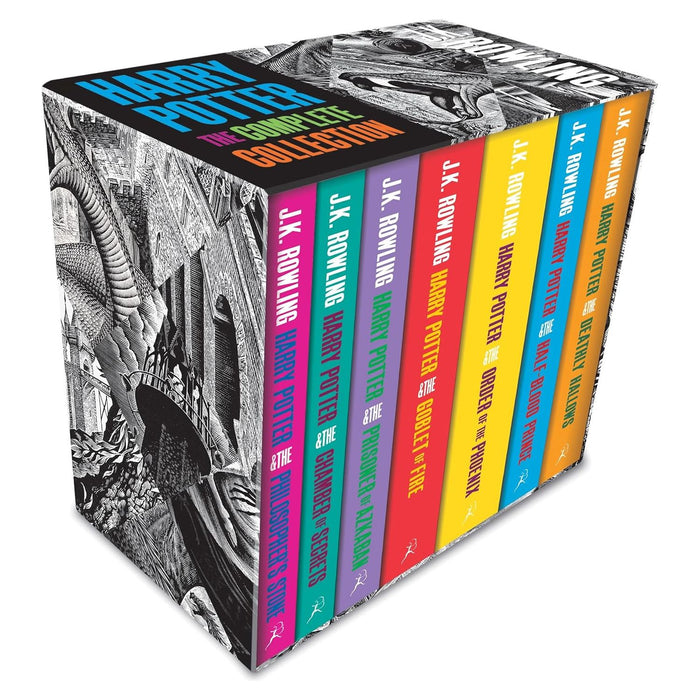 Harry Potter Boxed Set: The Complete Collection (Adult Paperback) by J K Rowling