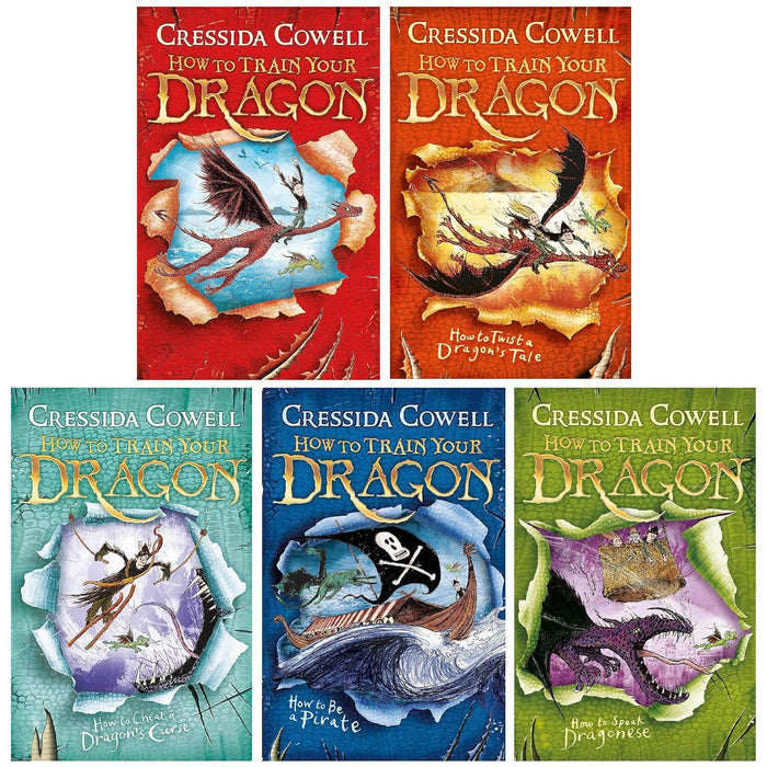 How To Train Your Dragon 5 Books Collection 1 to 5 (How to Train Your Dragon)