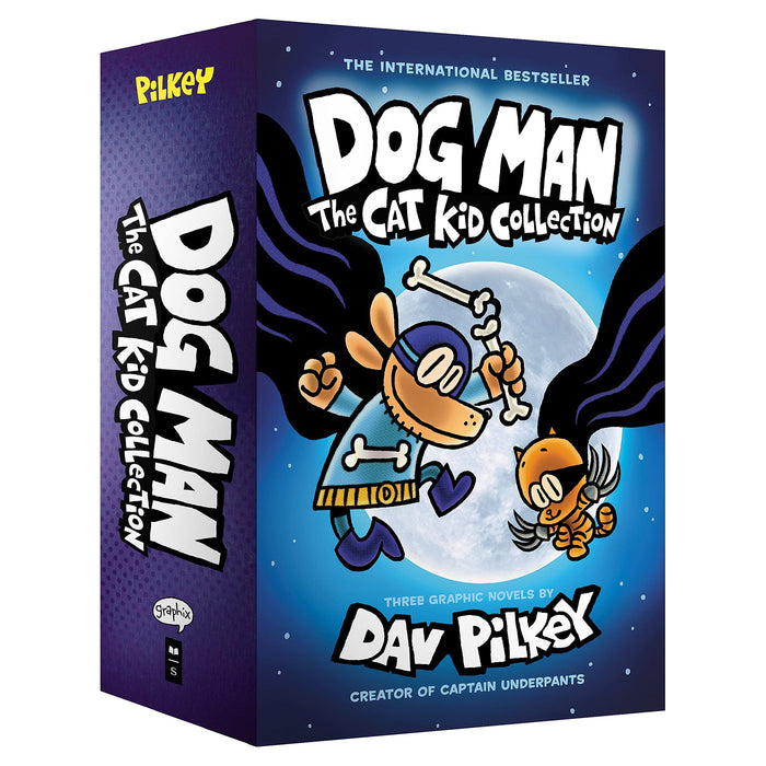 Dog Man: The Cat Kid Collection: From the Creator of Captain Underpants (Dog Man #4-6 Box Set): Dog Man and Cat Kid / Dog Man Lord of the Fleas / Dog Man Brawl of the Wild