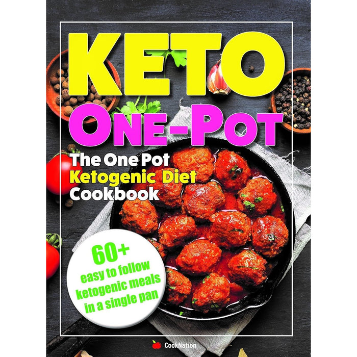 One Pot, One Portion(HB), The Instant Pot Cookbook, The One Pot Ketogenic Diet Cookbook 3 Books Set