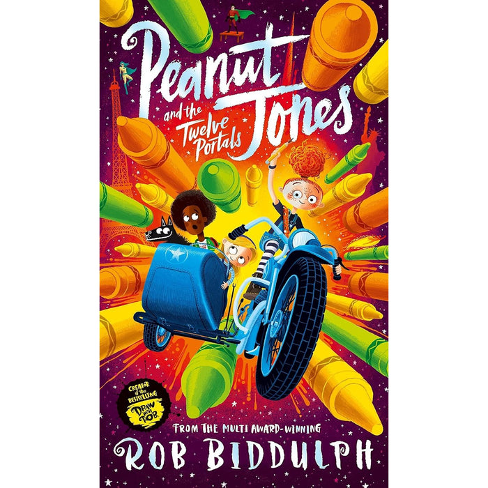 Peanut Jones Series 2 Books Collection Set By Rob Biddulph