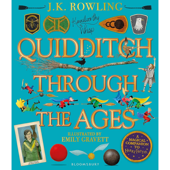 The Tales of Beedle the Bard, Quidditch Through the Ages , Fantastic Beasts and Where to Find Them 3 Books Set - The Book Bundle