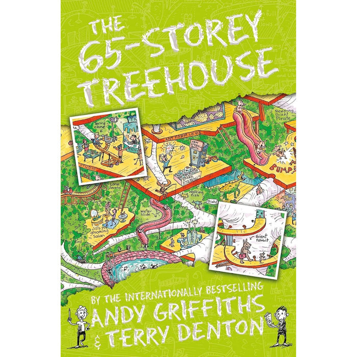 The Treehouse Storey Series 12 Books Collection Set by Andy Griffiths & Terry Denton