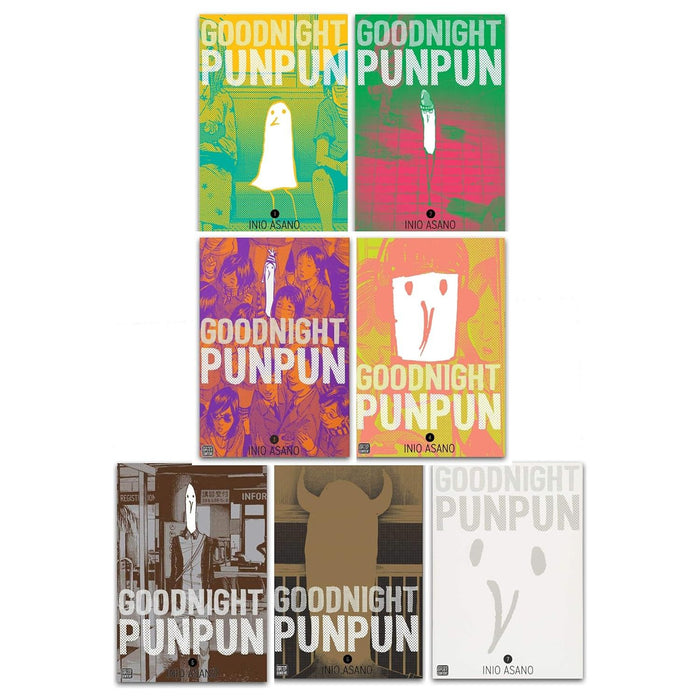 Goodnight Punpun Volume 1-7 Collection 7 Books Set By Inio Asano