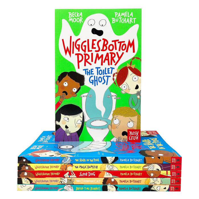 Wigglesbottom Primary Series 6 Books Collection Set by Pamela Butchart