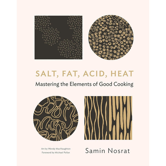 Samin Nosrat Salt Fat Acid Heat Collection 2 Books Set (Mastering the Elements of Good Cooking (HB))