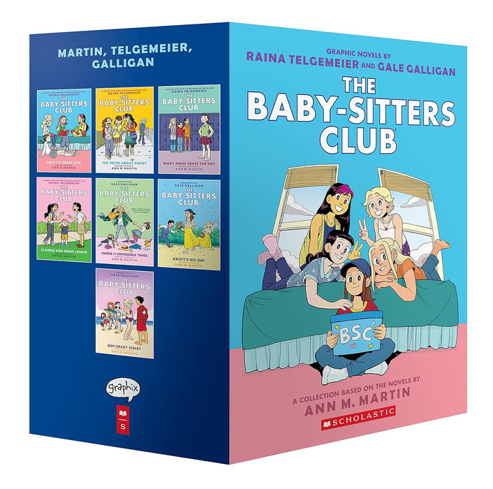 Babysitters Club Graphix #1-7 Box-Set: Full-Color Edition (Baby-Sitters Club Graphic Novel)