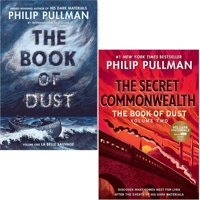 Philip Pullman Book of Dust 2 Books Collection Set (La Belle Sauvage, The Secret Commonwealth)