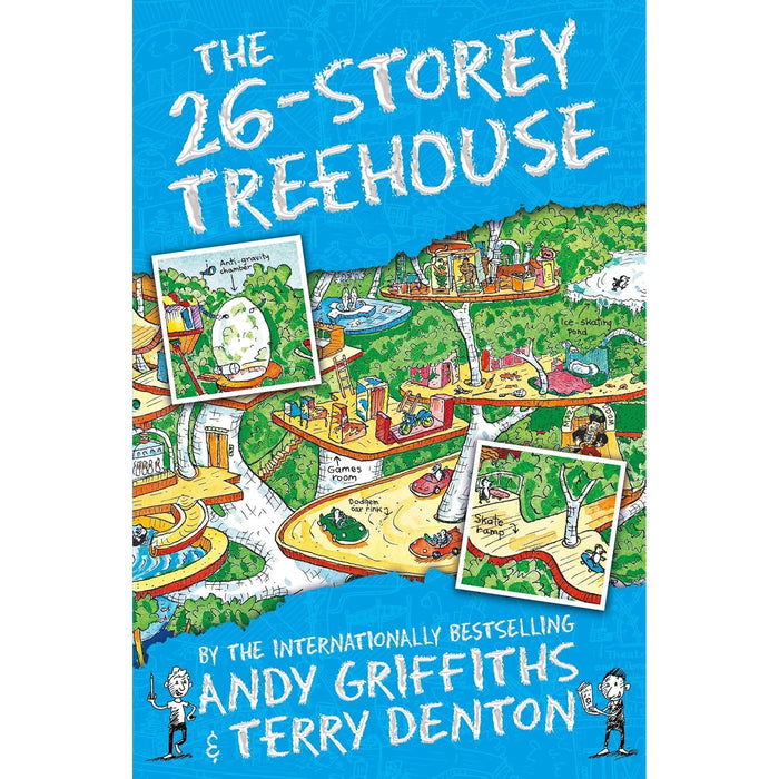 The Treehouse Storey Series 12 Books Collection Set by Andy Griffiths & Terry Denton