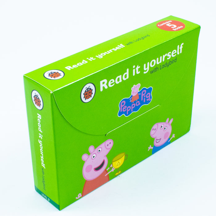 Peppa Pig Read It Yourself with Ladybird Level 2, 5 Books Collection Set PB NEW