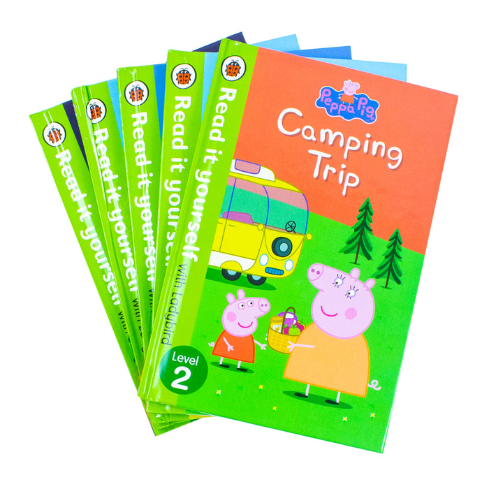 Peppa Pig Read It Yourself with Ladybird Level 2, 5 Books Collection Set PB NEW