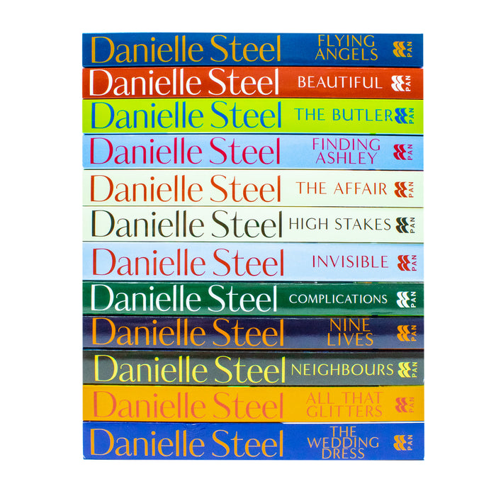 Danielle Steel Collection 12 Books Box Set (The Wedding Dress, All That Glitters, Neighbours, Nine Lives)