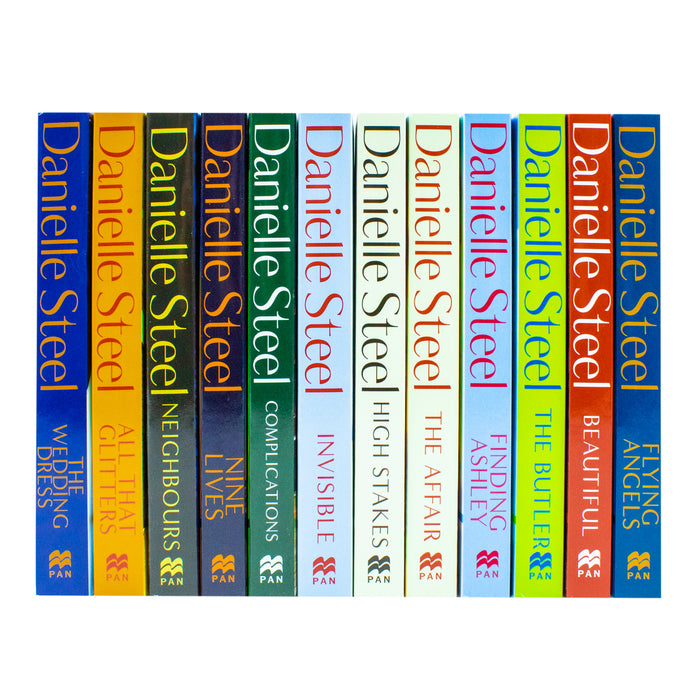 Danielle Steel Collection 12 Books Box Set (The Wedding Dress, All That Glitters, Neighbours, Nine Lives)