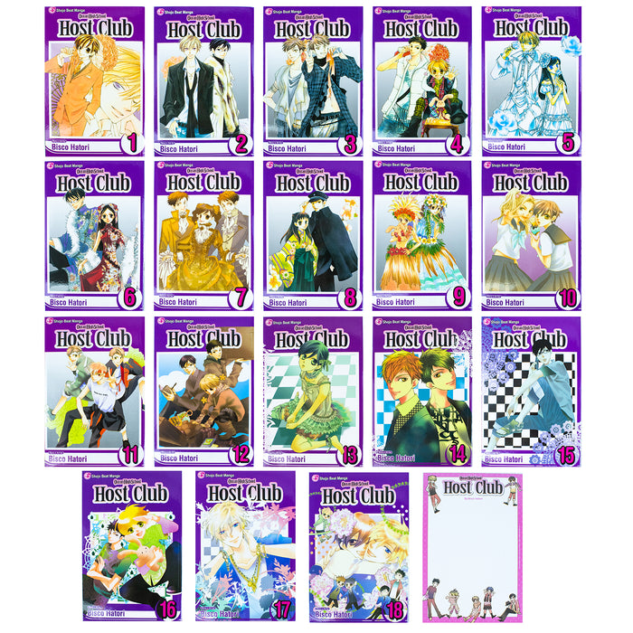 OURAN HIGH SCHOOL HOST CLUB GN BOX SET: Volumes 1-18 with Premium