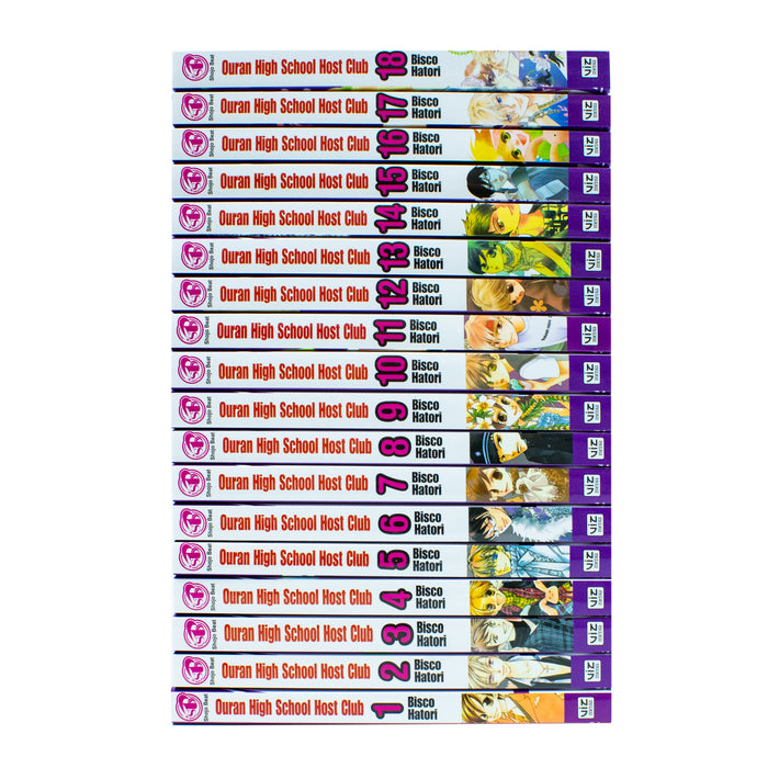 OURAN HIGH SCHOOL HOST CLUB GN BOX SET: Volumes 1-18 with Premium