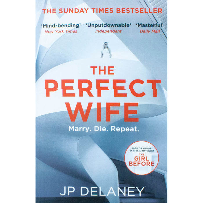 JP Delaney 3 Books Collection Set (The Girl Before, Believe Me & The Perfect Wife)