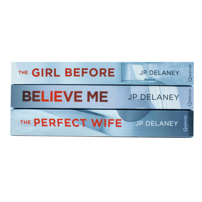 JP Delaney 3 Books Collection Set (The Girl Before, Believe Me & The Perfect Wife)