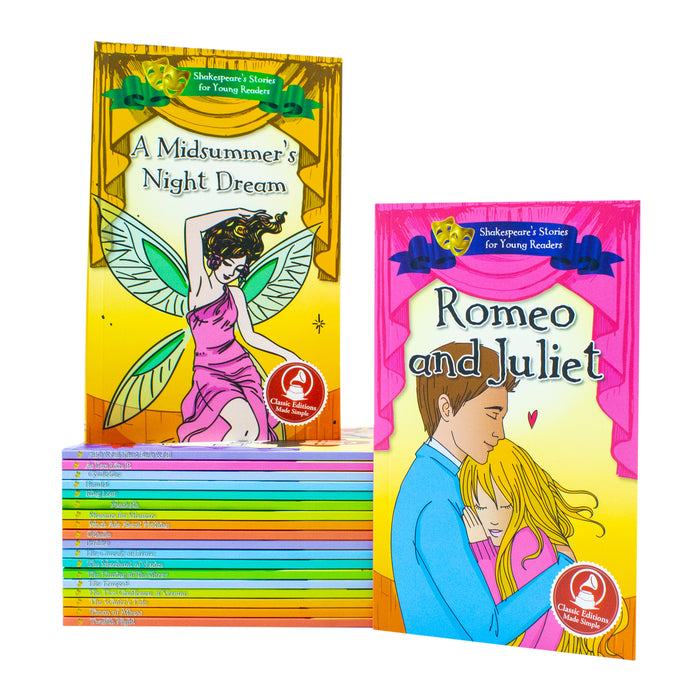 Shakespeare's Stories for Young Readers 20 Books Set