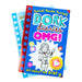 Dork Diaries 2 Books Collection Set by Rachel Renee Russell (Dork Diaries OMG: All About Me Diary & Dork Diaries 3 ½ : How to Dork Your Diary) - The Book Bundle