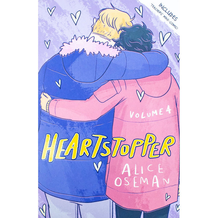 Heartstopper Series by Alice Oseman 5 Books Collection Set (Volumes 1-5)