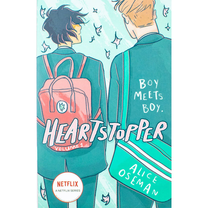 Heartstopper Series by Alice Oseman 5 Books Collection Set (Volumes 1-5)