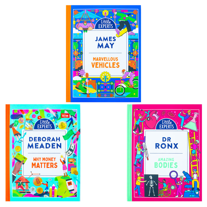 Little Experts Series Collection 3 Books Set By James May & Dr Ronx & Deborah Meaden