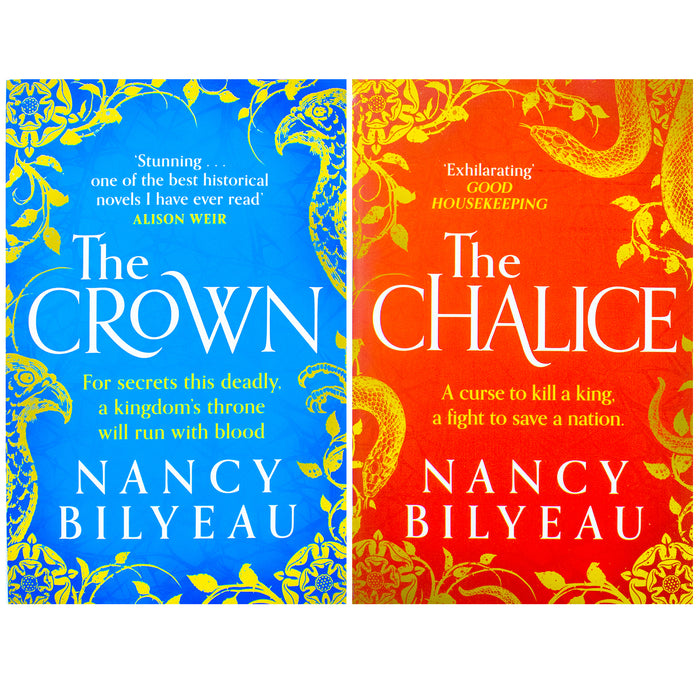 Nancy Bilyeau Collection 2 Books Set (The Crown & The Chalice)