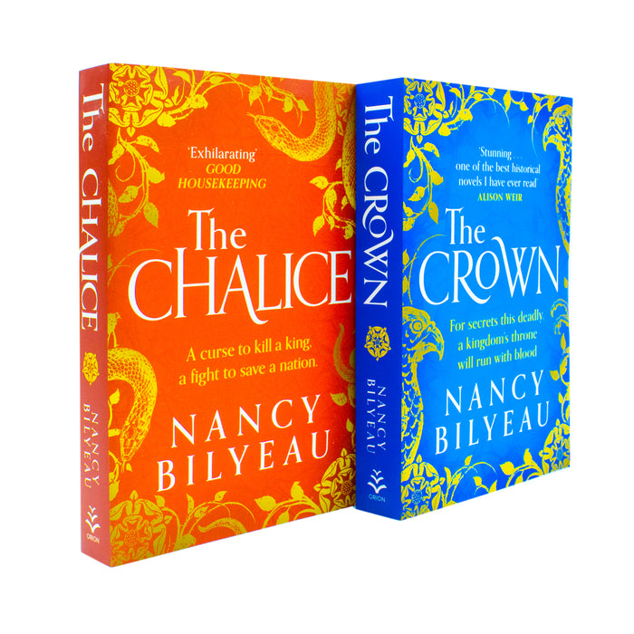 Nancy Bilyeau Collection 2 Books Set (The Crown & The Chalice)